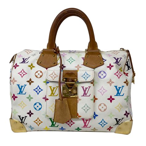 Rare 2011 LOUIS VUITTON Takashi Murakami Multicolor 